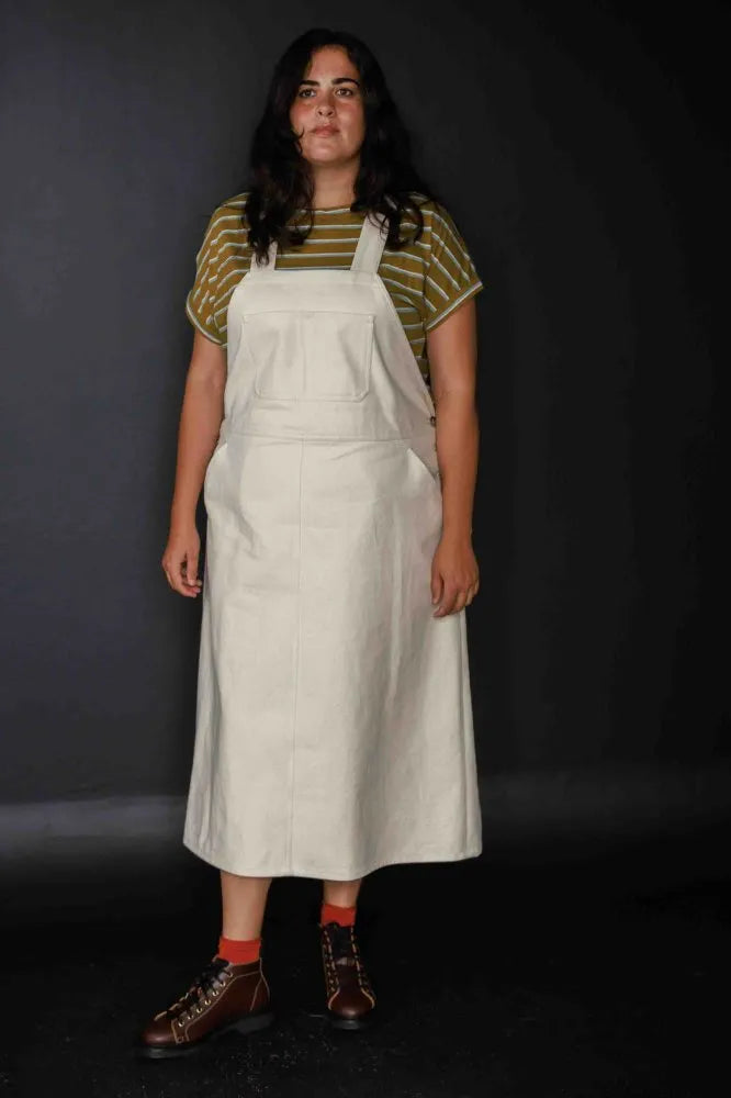 The Margo Pinafore Dress Pattern - UK Sizes 18-28