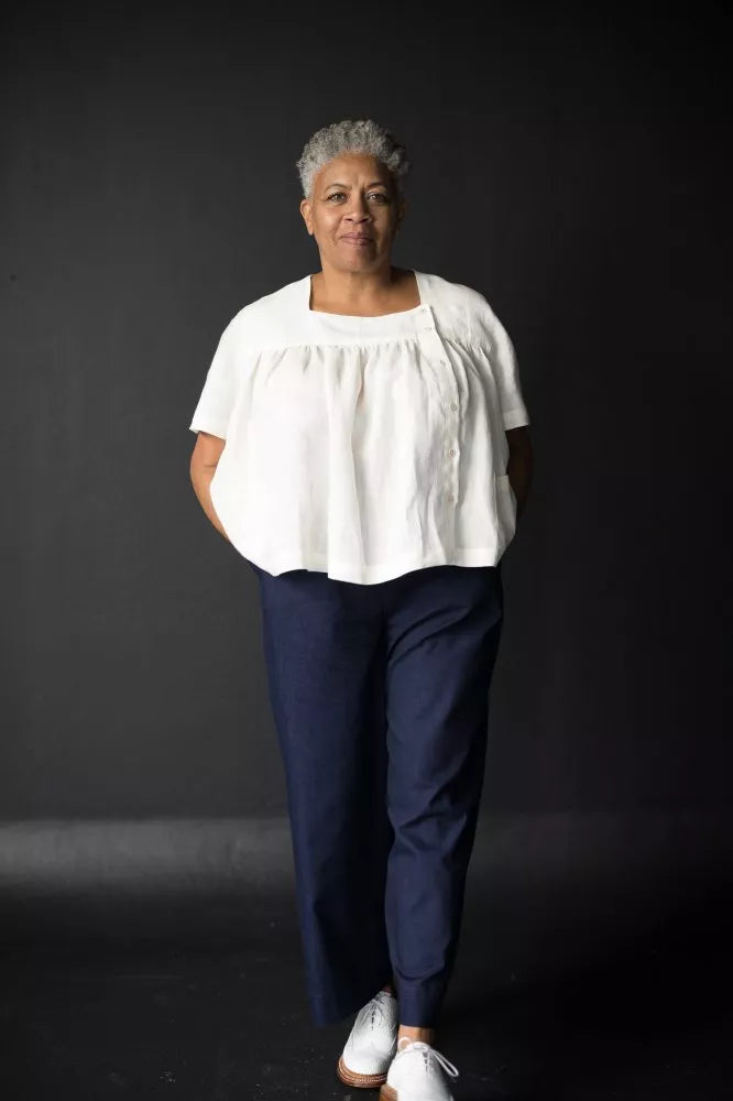 The Omilie Shirt and Dress Pattern - UK Sizes 18-28