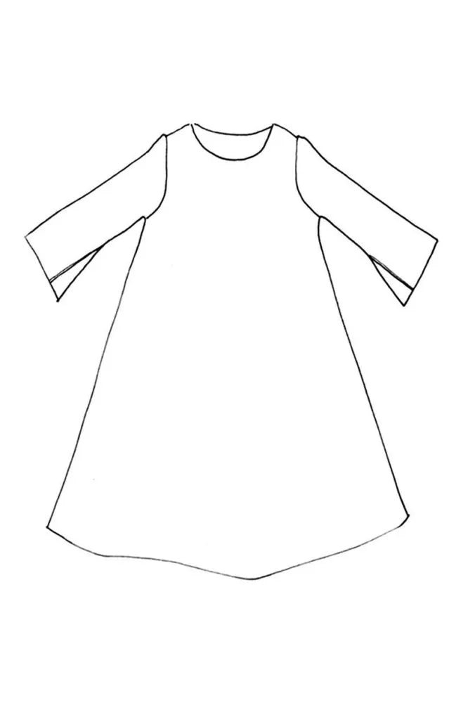 The Trapeze Dress Pattern - UK Sizes 8-18