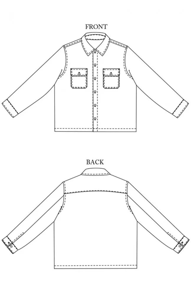 The Arbor Shirt Pattern