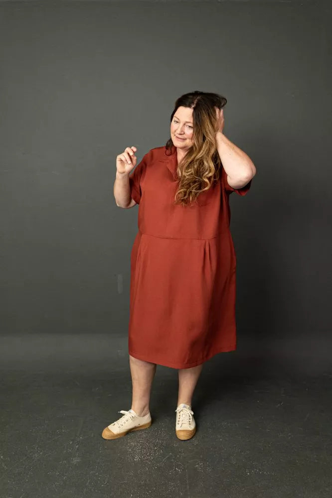The Factory Dress Pattern - UK Sizes 20-28