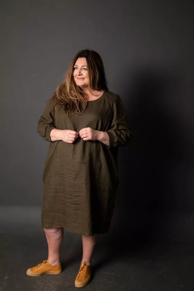 The Fielder Shirt and Dress Pattern - UK Sizes 20-28