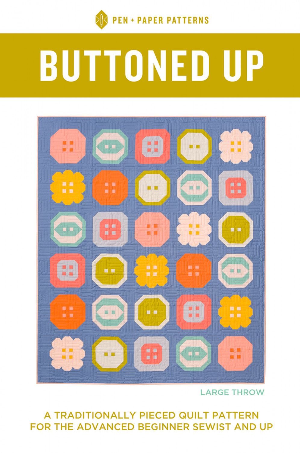 Buttoned Up Quilt Pattern