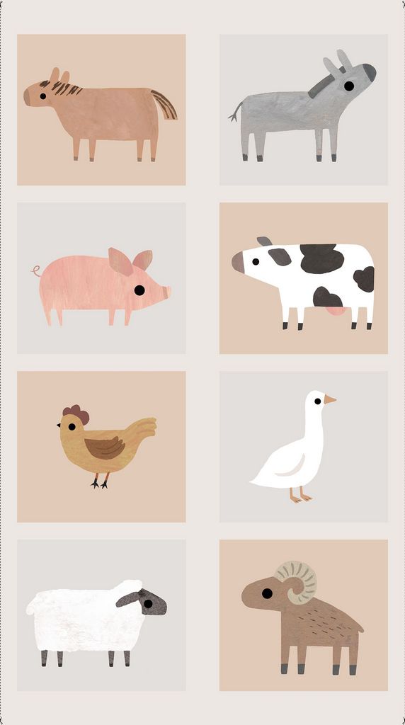 Homestead - Farm Animals Panel