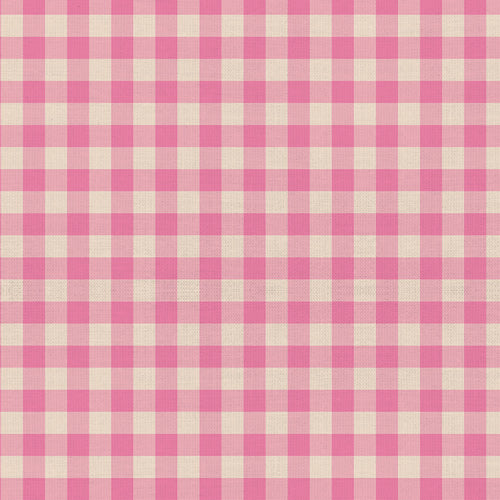 Picnic Wovens - Gingham Bubblegum