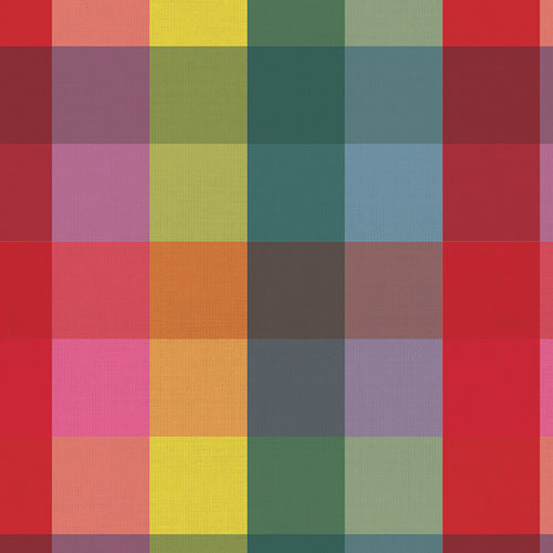 Picnic Wovens - Large Plaid in Rainbow