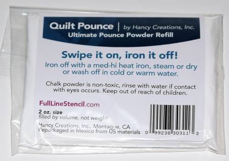 Ultimate Pounce Powder Refill - White - Thread Count Fabrics