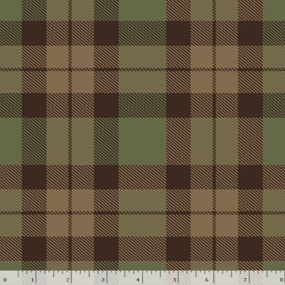 Primo Plaid - Spice Mix - Olive | Flannel