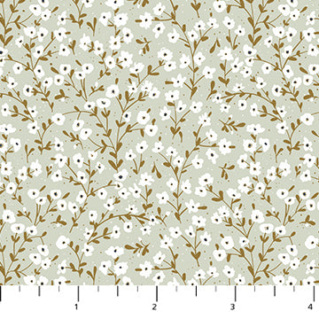 Blossom Breeze - Ditsy Floral - Pistachio
