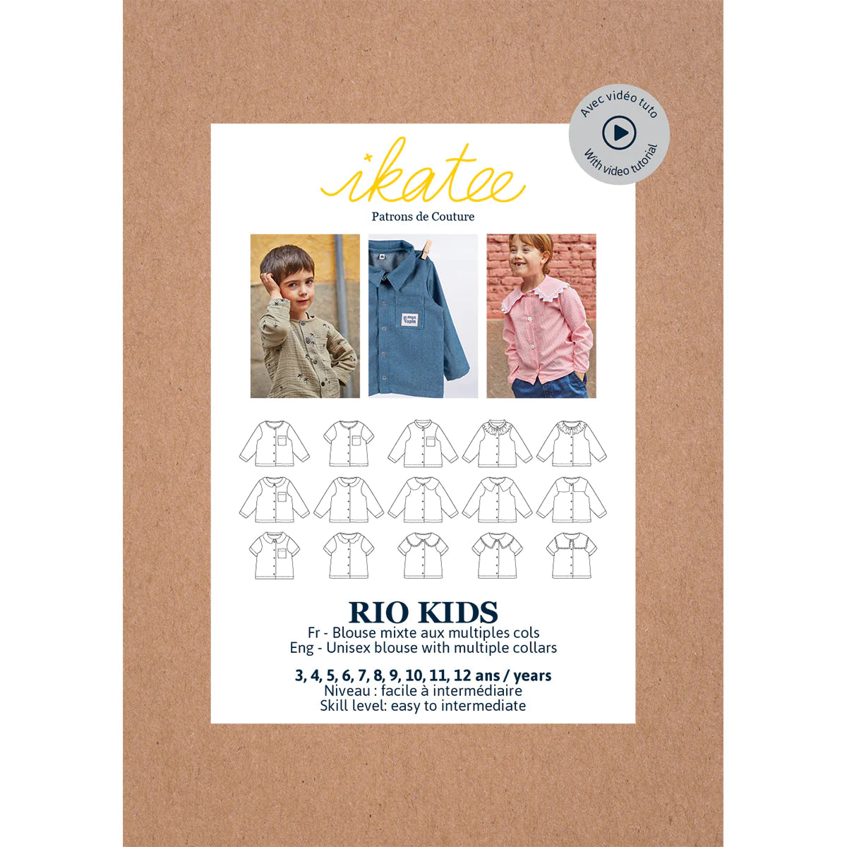 Rio Blouse Pattern | 3-12 Years