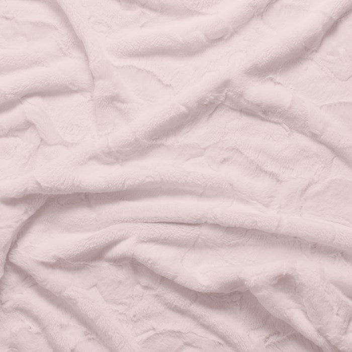 Luxe Cuddle Hide Rosewater - 1.5 yards