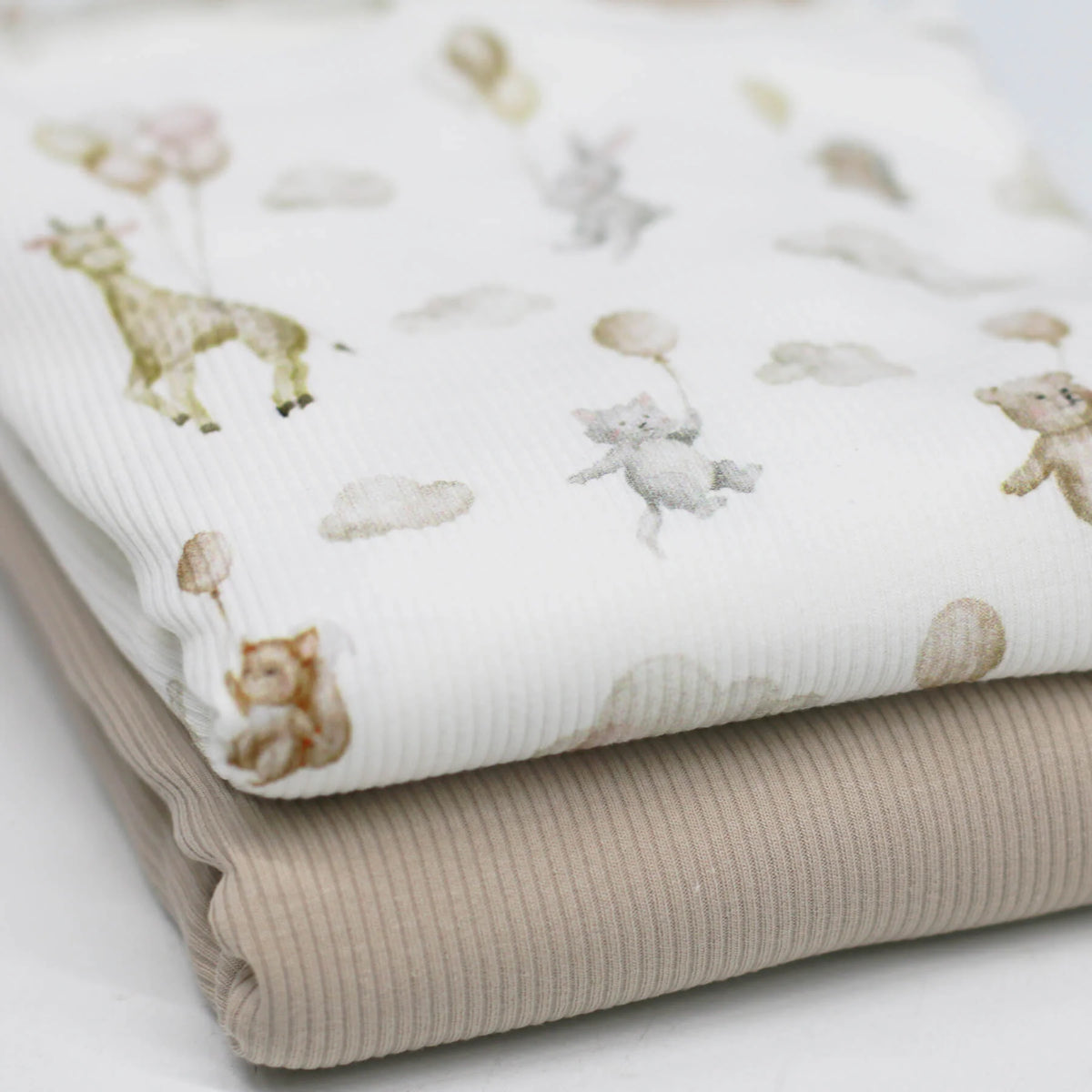 Animals In The Air | Ribbed Knit
