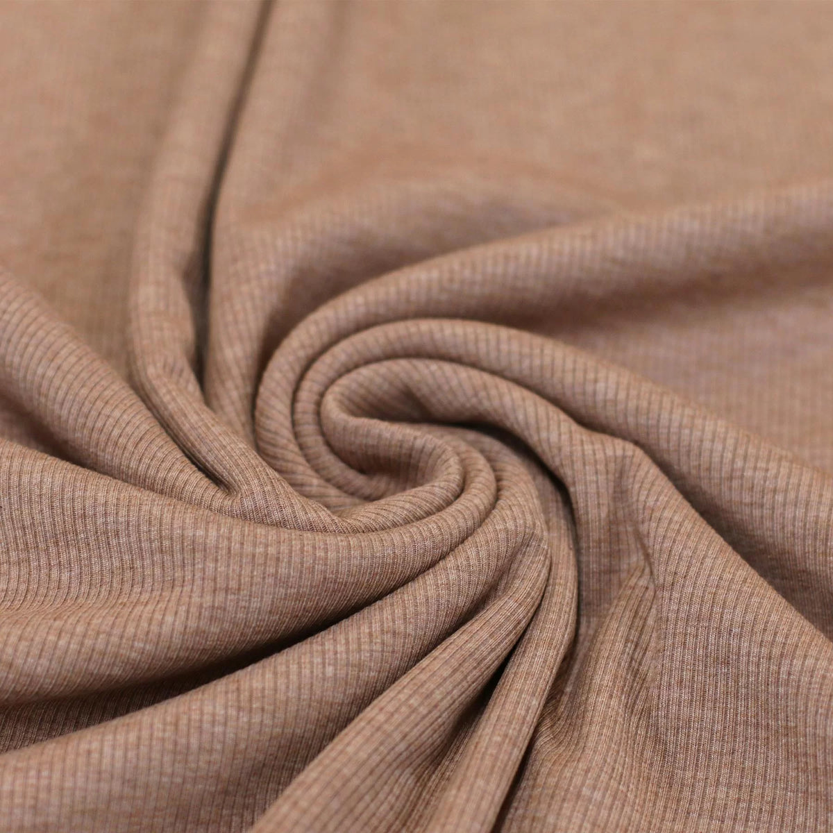 Rib Knit - Old Pink Melange