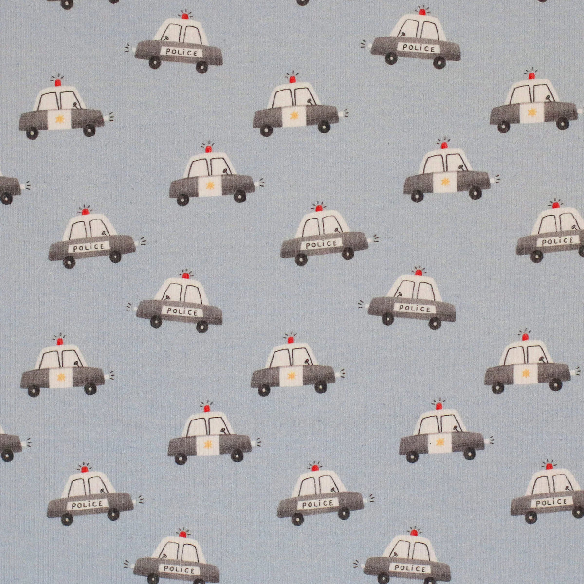 Police Car | Ribbed Knit