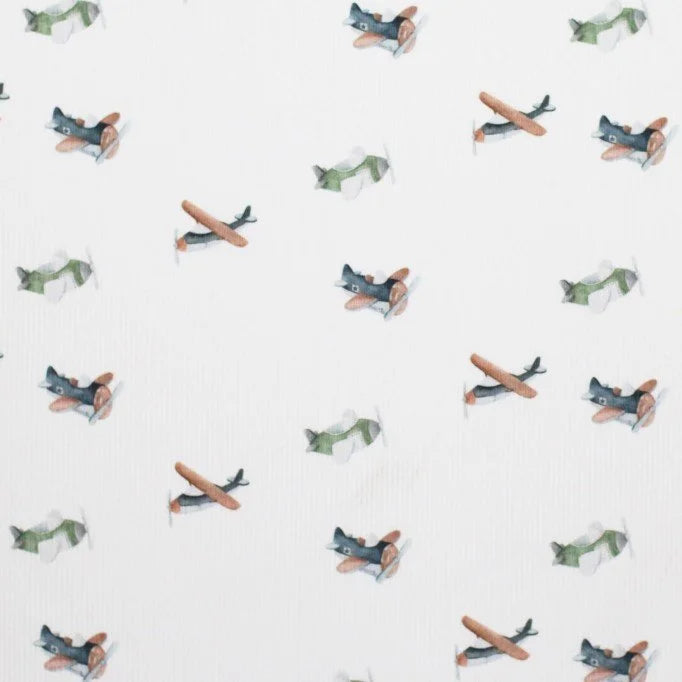 Toy Plane | Ribbed Knit