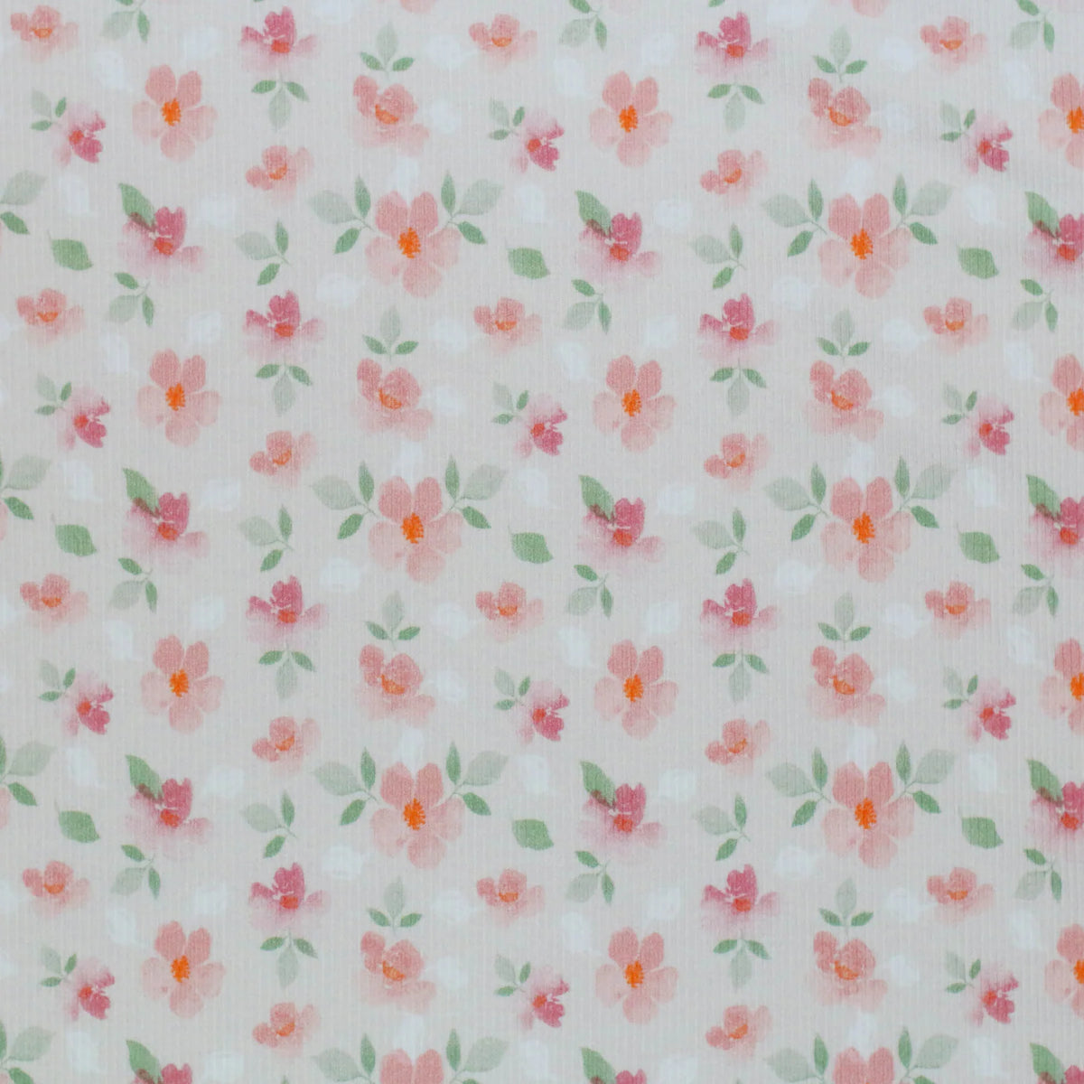 Watercolor Flower | Ribbed Knit