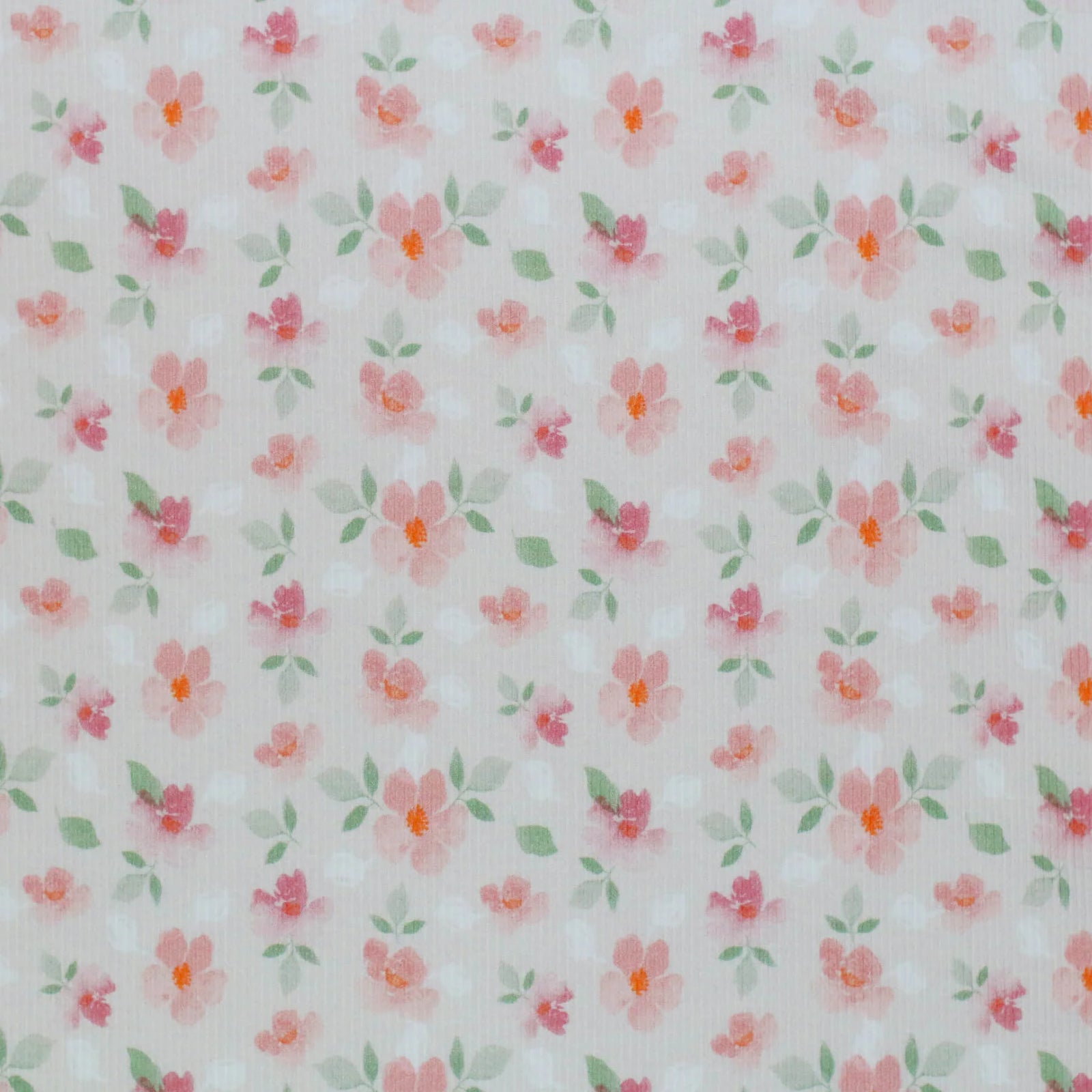Watercolor Flower | Ribbed Knit
