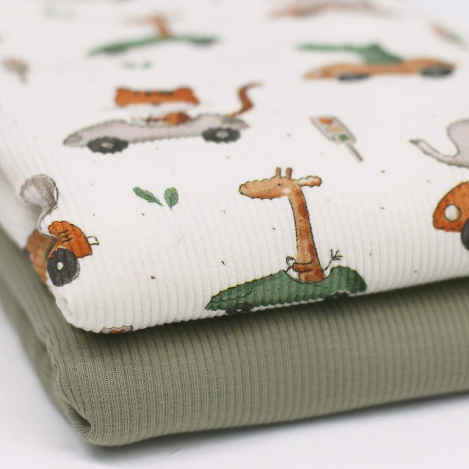 Animals In Traffic | Ribbed Knit