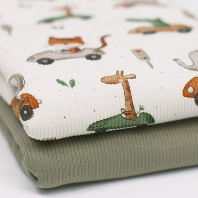 Animals In Traffic | Ribbed Knit