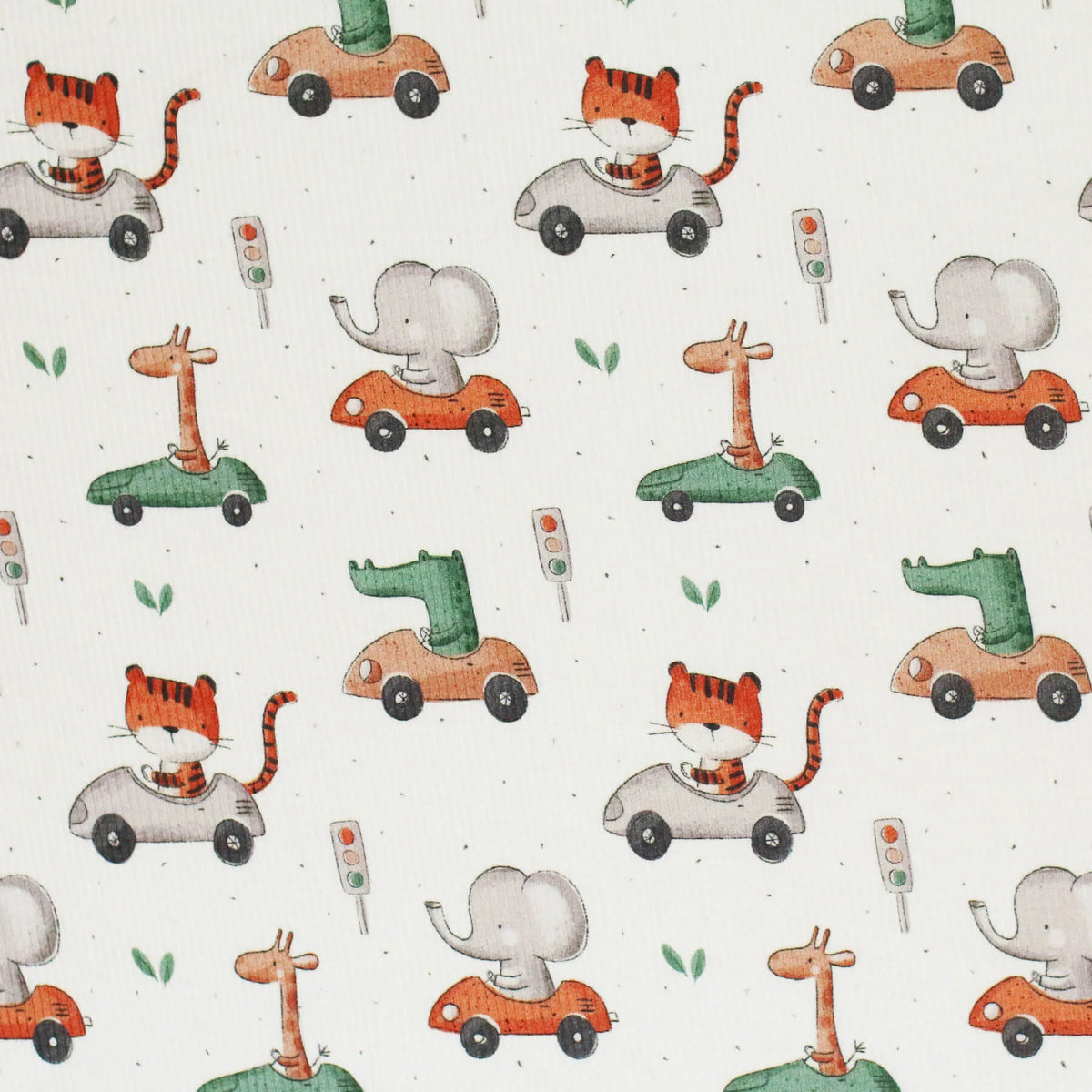 Animals In Traffic | Ribbed Knit