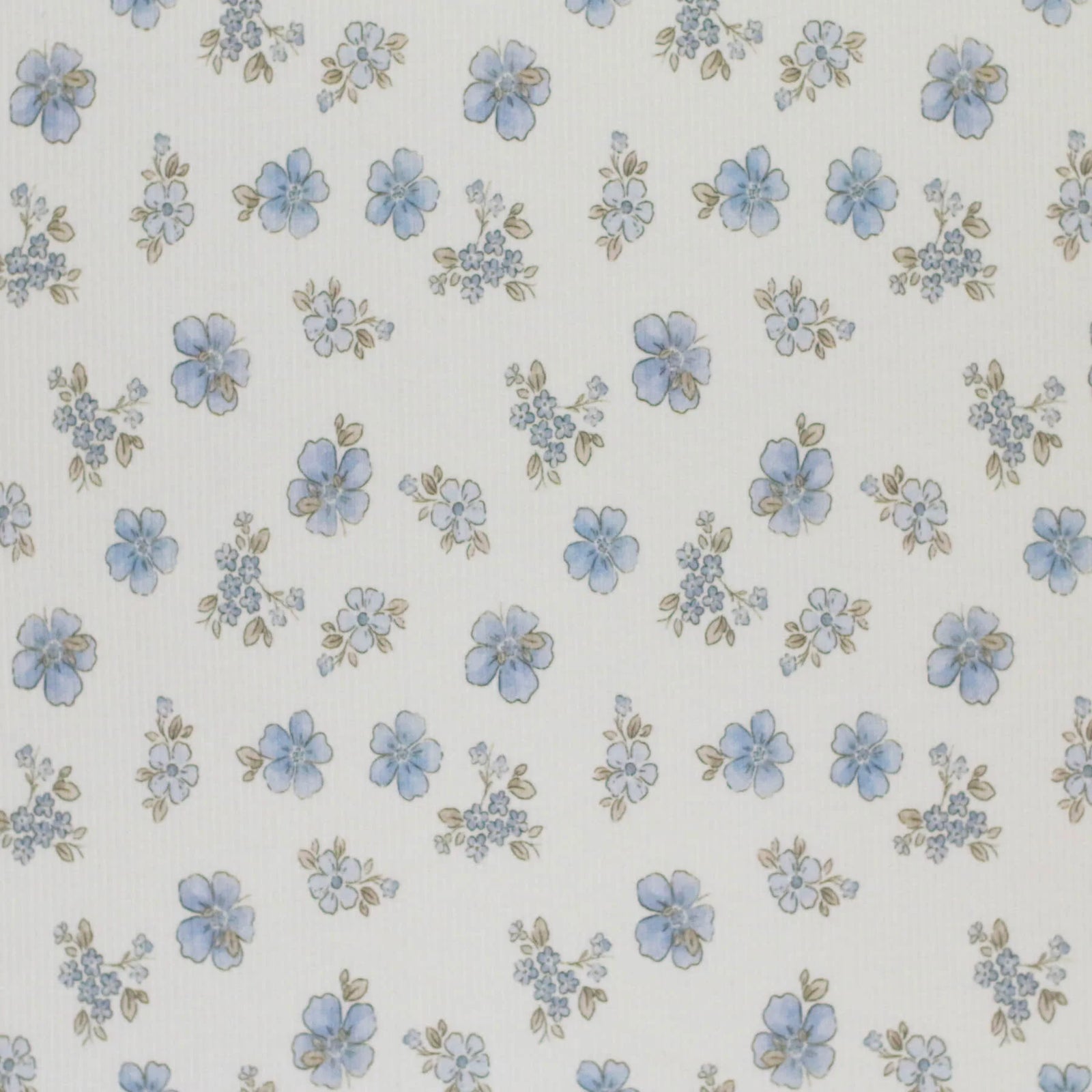 Forget Me Not Flower | Ribbed Knit