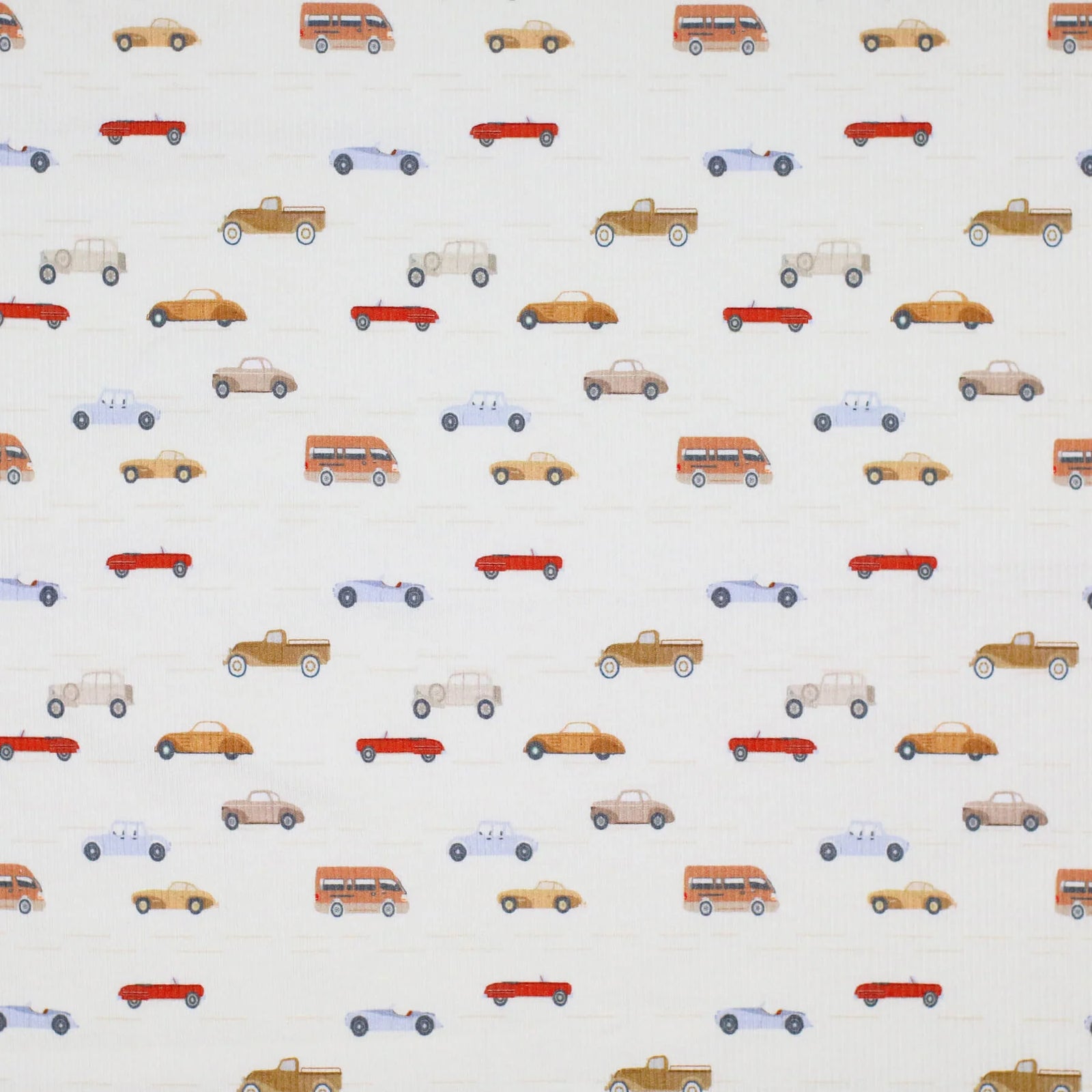 Little Cars | Ribbed Knit