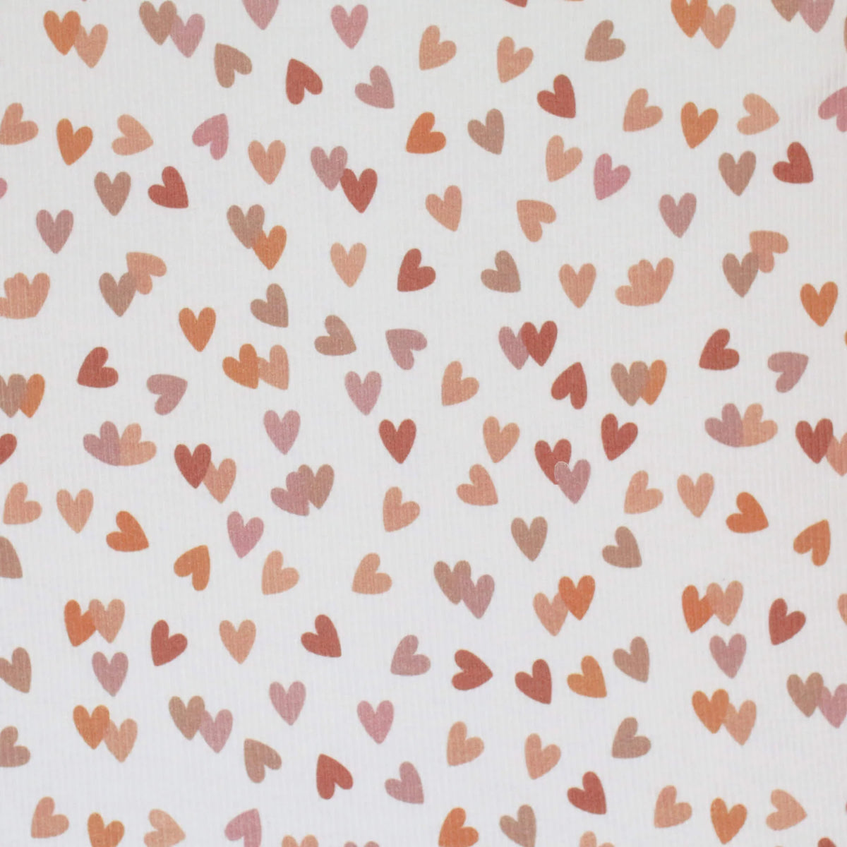 Multicolor Hearts| Ribbed Knit