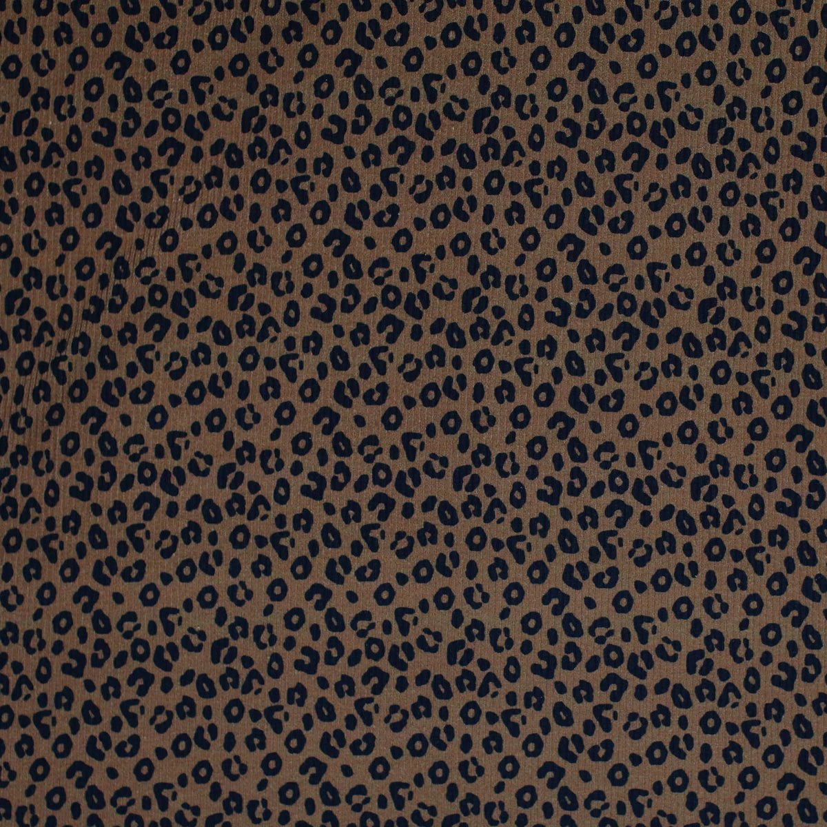 Leopard Brown | Ribbed Knit
