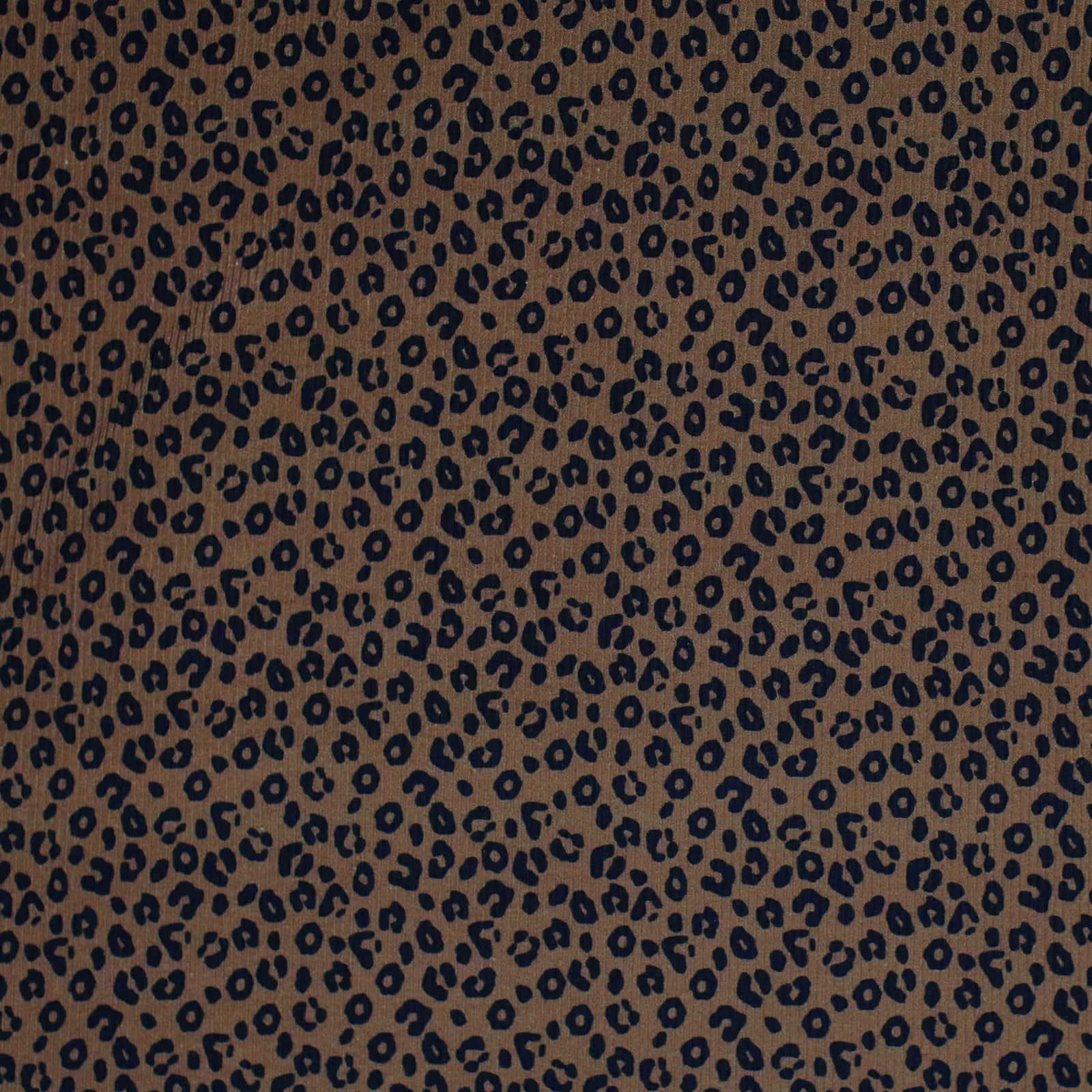 Leopard Brown | Ribbed Knit