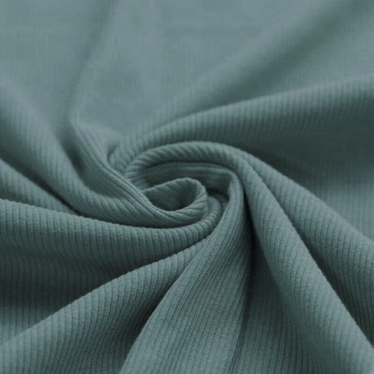 Rib Knit - Old Green