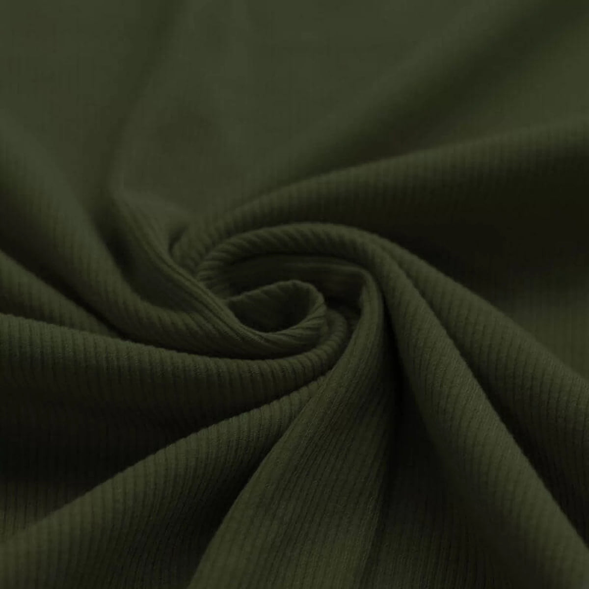 Rib Knit - Army Green