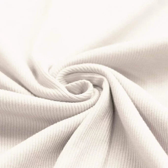 Rib Knit - Ecru