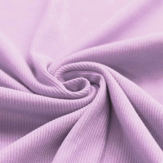 Rib Knit - Pastel Lilac