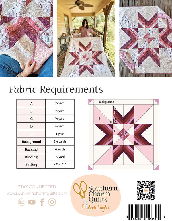 Carolina Mingle Quilt Pattern - Thread Count Fabrics