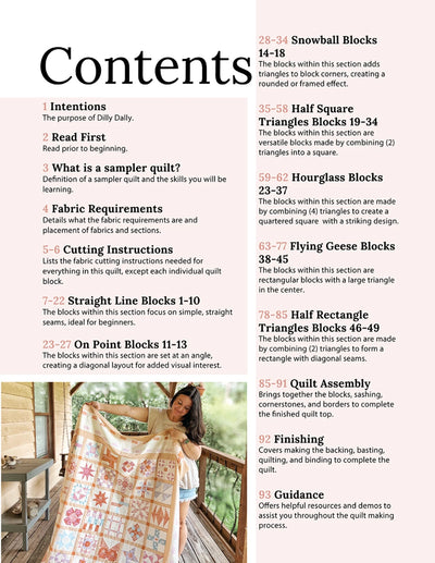 Dilly Dally Quilt | Book