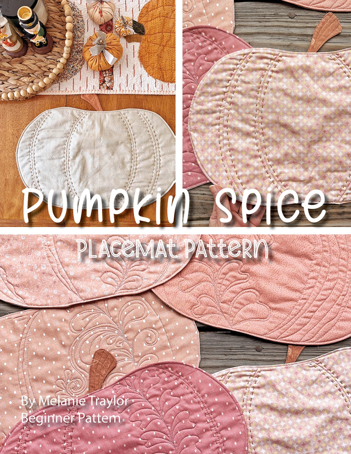 Pumpkin Spice Placemat Pattern