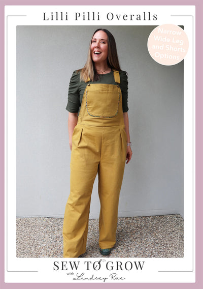 Lilli Pilli Overalls Pattern