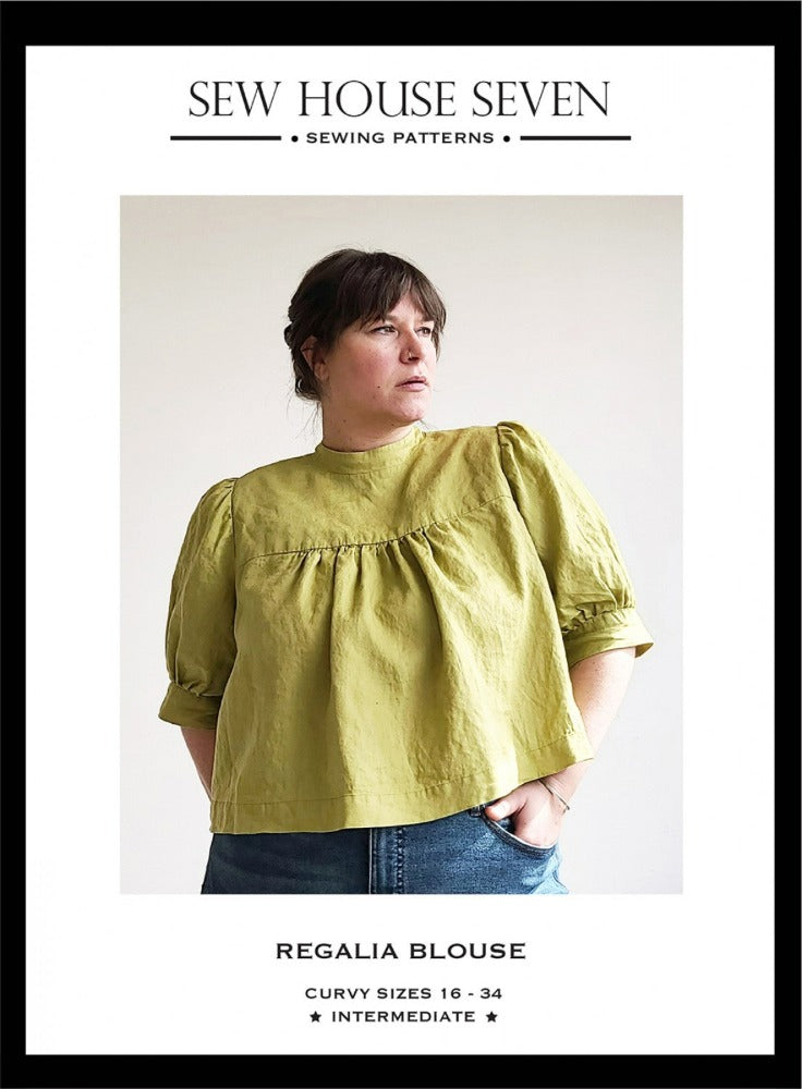 Regalia Blouse Pattern - Sizes 16-34