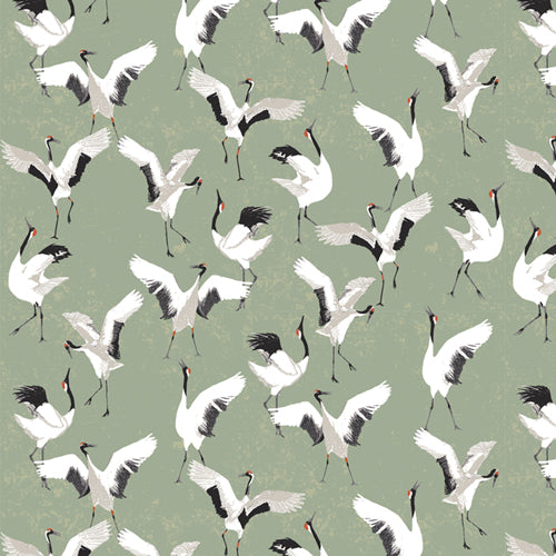 Soar - Dancing Cranes Jade
