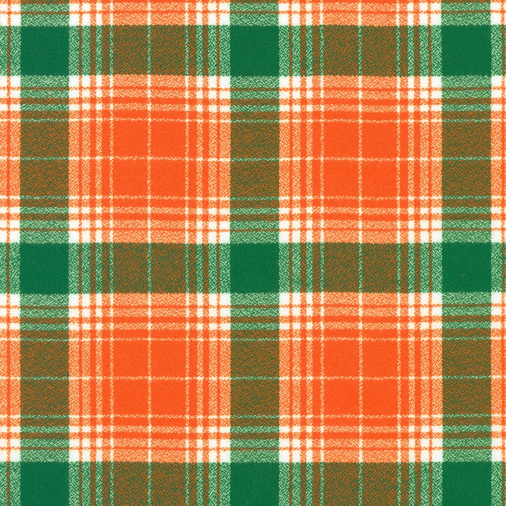 Game Day Mammoth Flannel - Orange