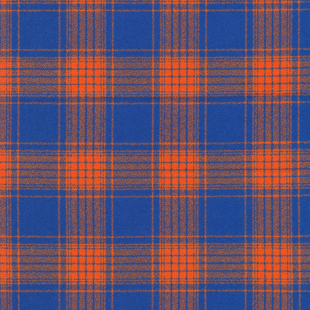 Game Day Mammoth Flannel - Royal Blue