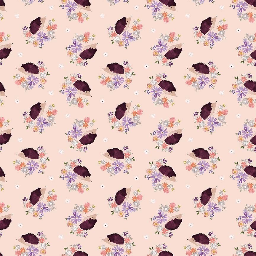 Floral Forest - Hedgehogs