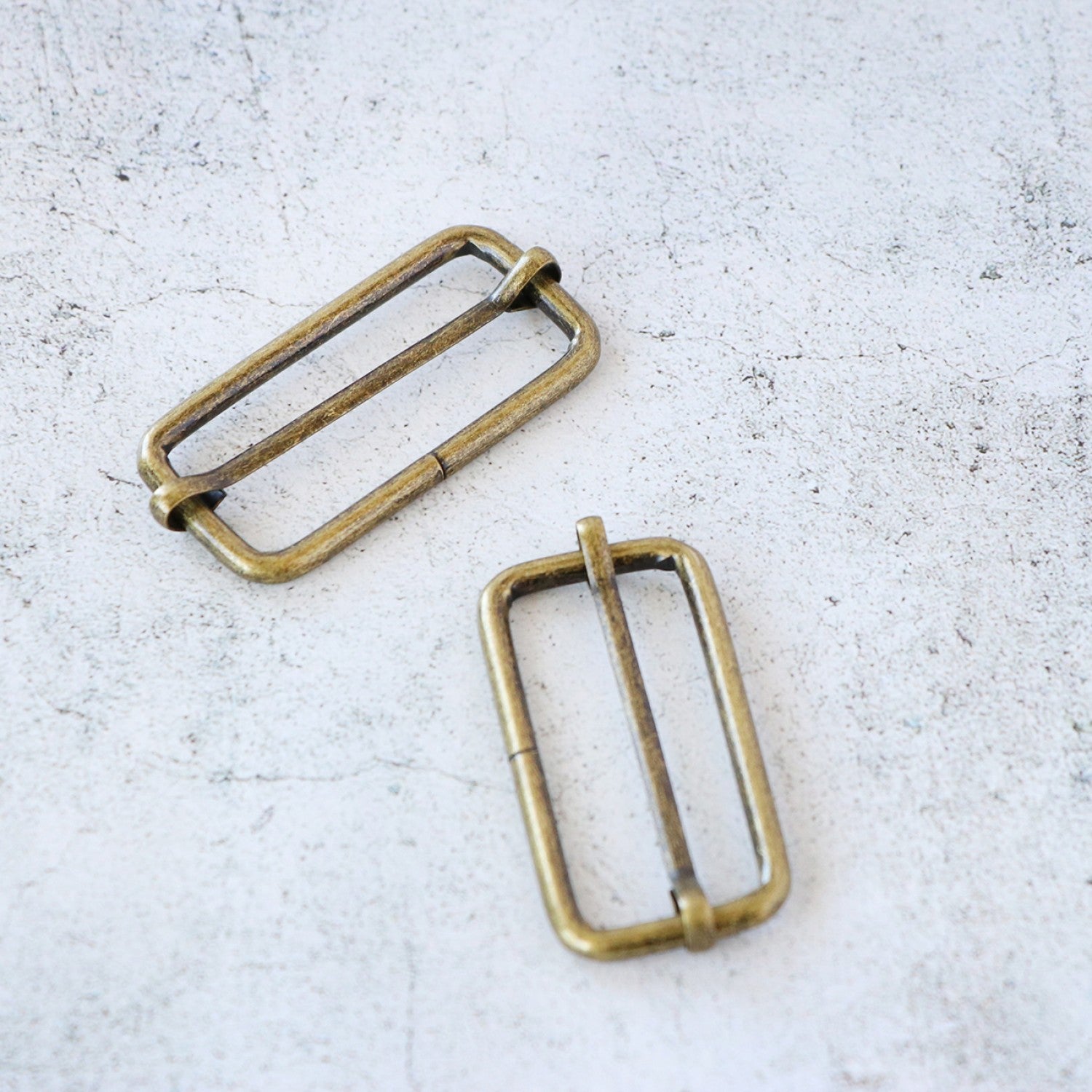 Two Slider Buckles 2"