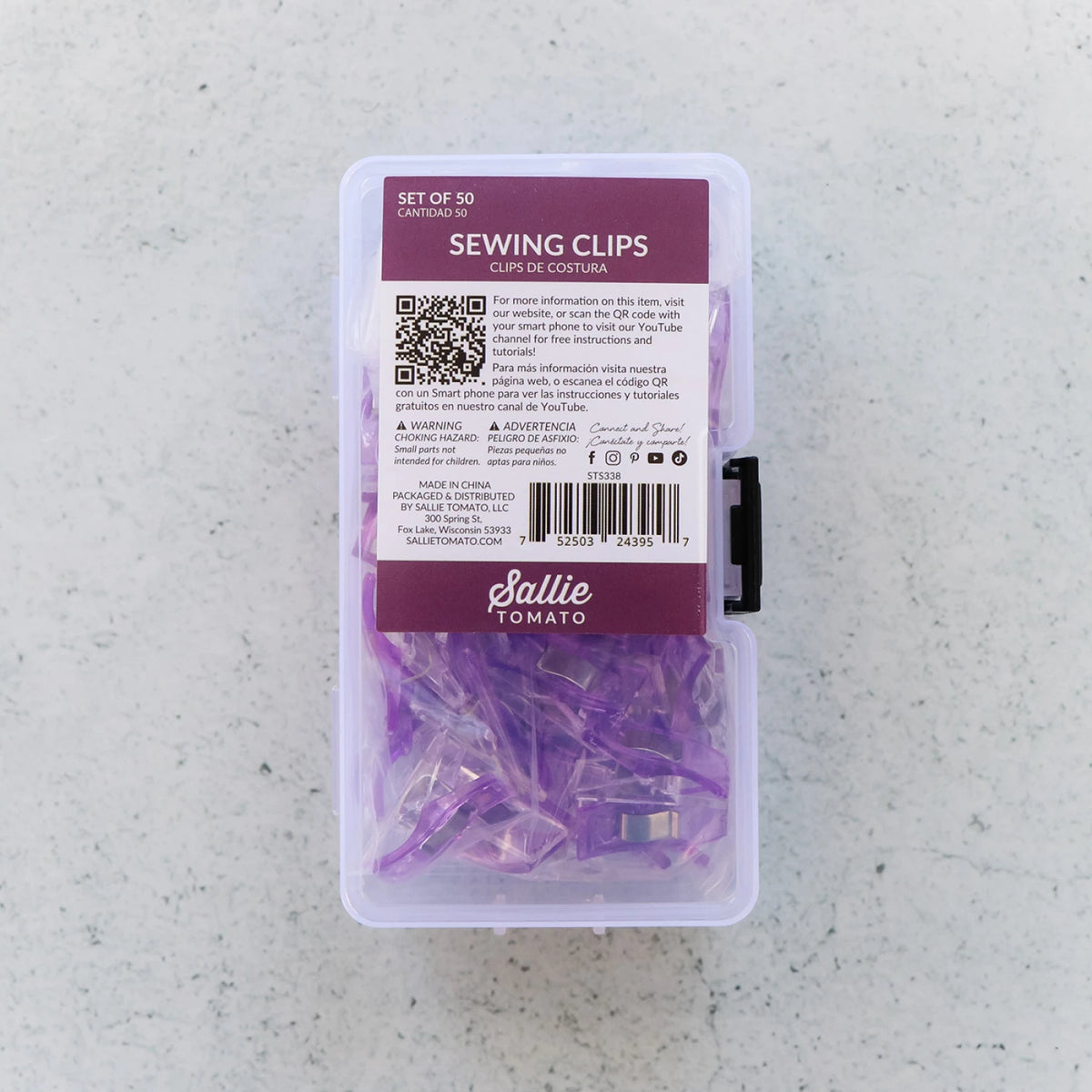 Sallie Tomato - Sewing Clips