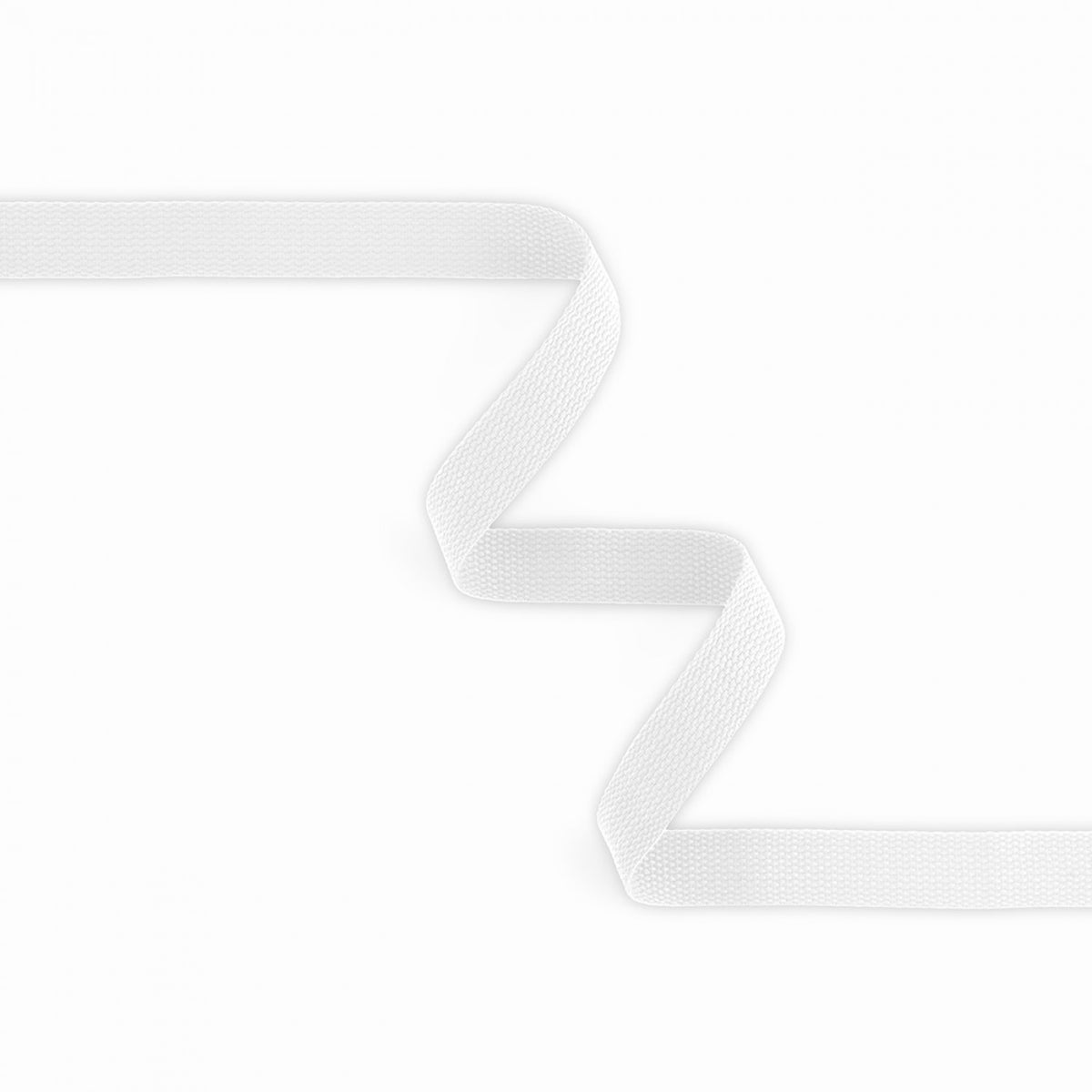 Sallie Tomato 1" Webbing - White