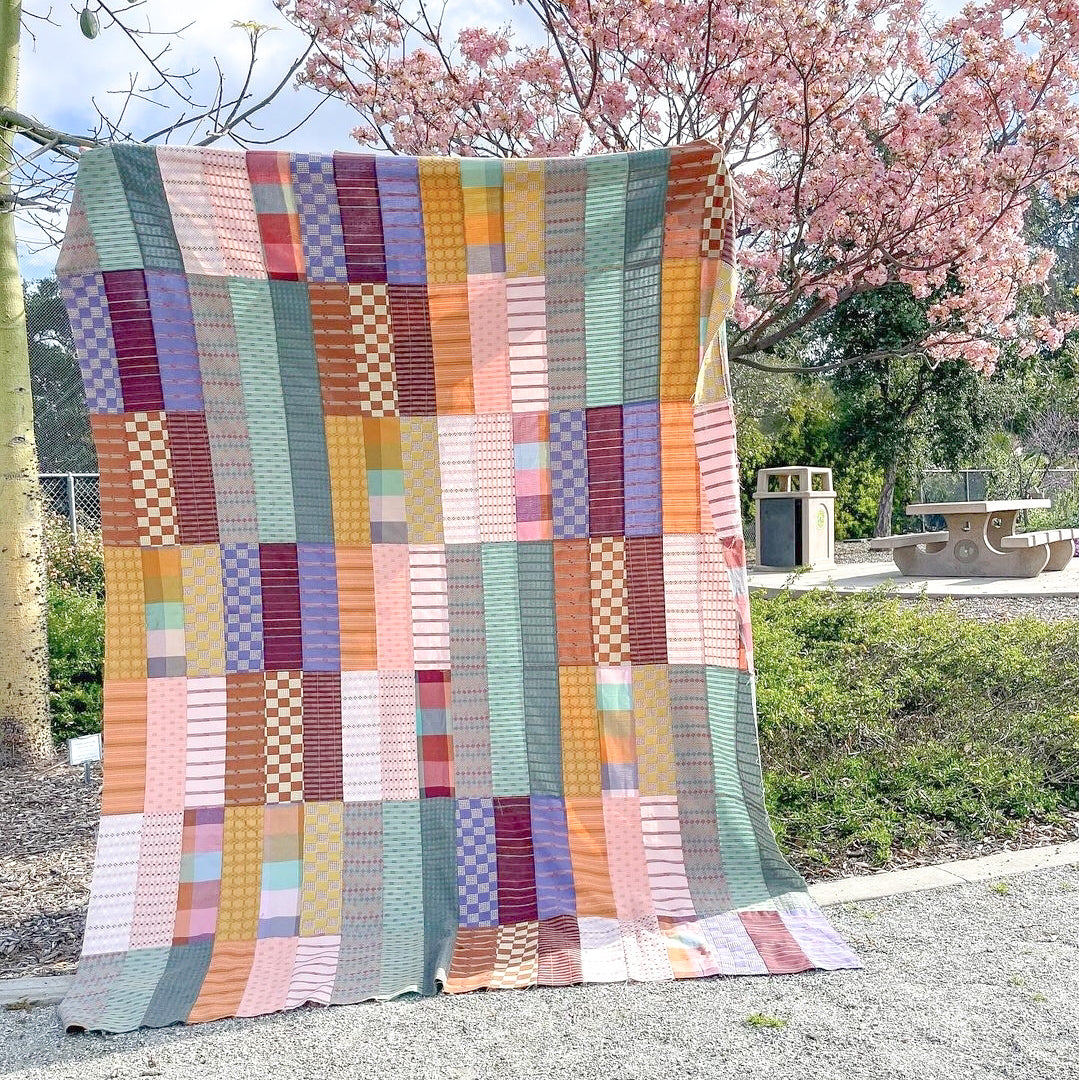 Canyon Springs Paint Lake Quilt Kit Thread Count Fabrics