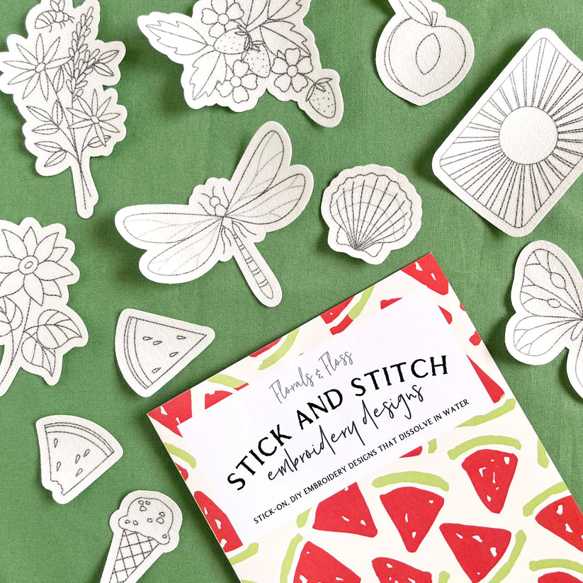 Stick &amp; Stitch Embroidery Designs - Summer Pack