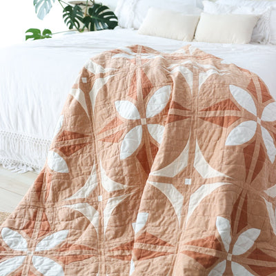 Bloom and Glow Quilt Kit - Sunset