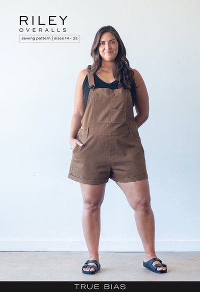 Riley Overalls Pattern - Sizes 14-32