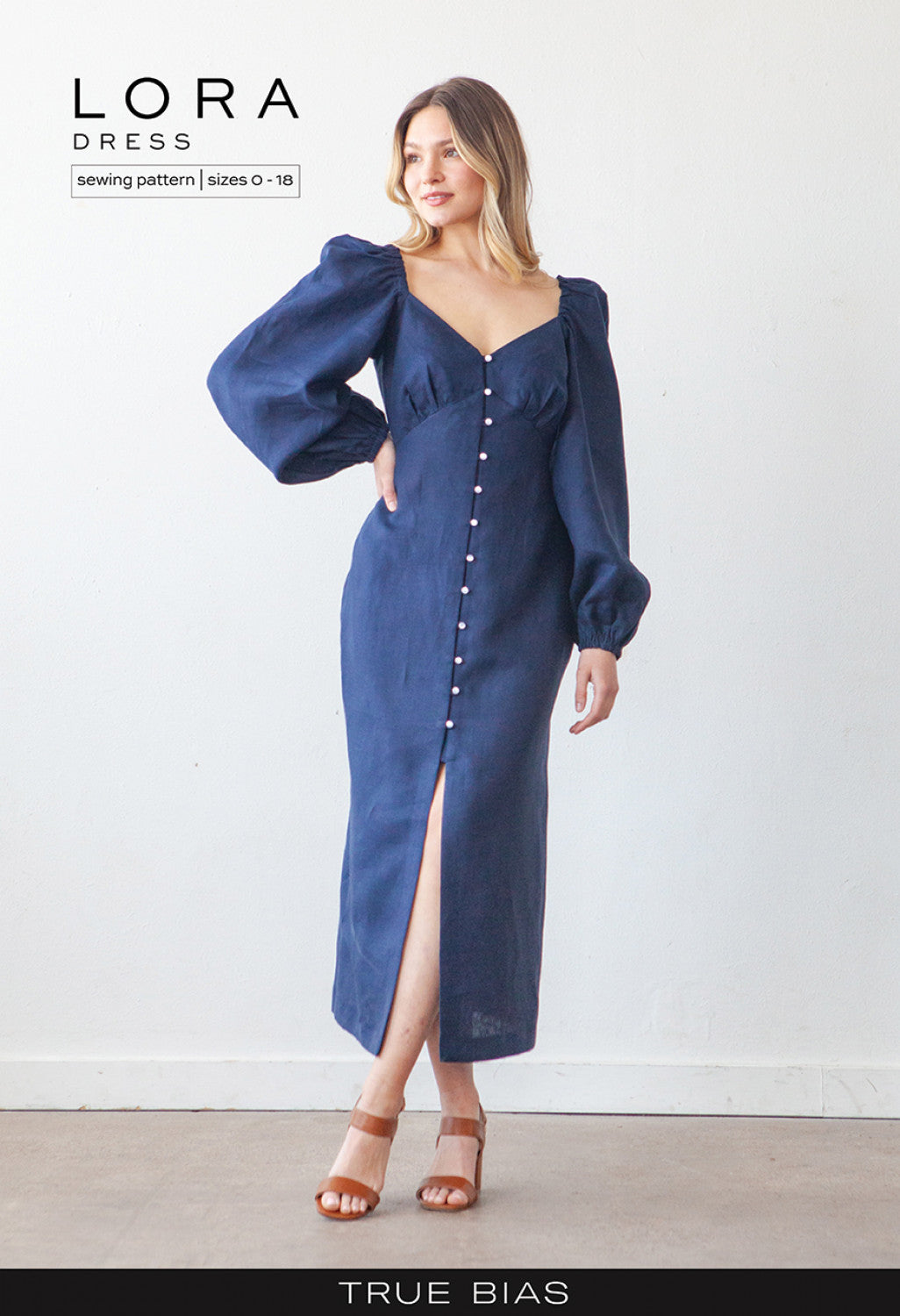 Lora Dress Pattern - Sizes 0-18